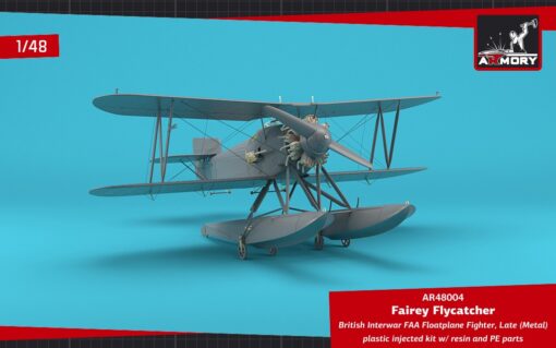 Armory 1/48 Fairey "Flycatcher" floatplane on metal floats AR48004