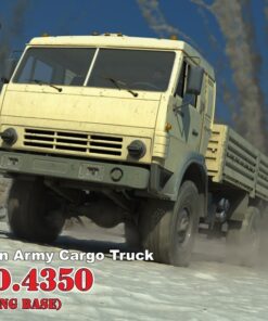 Armory 1/72 Russian Modern 4x4 Military Cargo Truck mod.4350 LTD ED AR72406-R