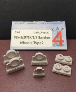 CAT4 1/48 F2H-2/2P/2N/3/4 Banshee wheels type2 R48017