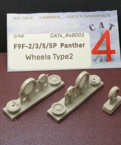 CAT4 1/48 F9F-2/3/5/5P Panther wheels type2 R48003