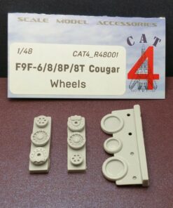 CAT4 1/48 F9F-6/8/8P/8T Cougar wheels R48001