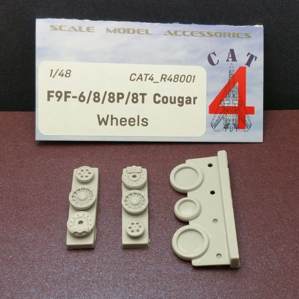 CAT4 1/48 F9F-6/8/8P/8T Cougar wheels R48001