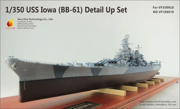 Very Fire Detail Set 1/350 USS Iowa (For Very Fire) VF350010