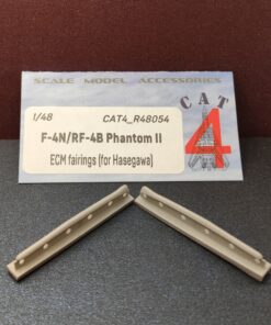 CAT4 Models 1/48 F-4N Phantom II ECM fairings (for Hasegawa) R48054