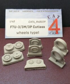 CAT4 Models 1/48 F7U-3/3M/3P Cutlass wheels type1 R48029