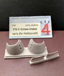 CAT4 Models 1/48 F7U-3 Cutlass intakes early R48046
