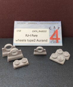 CAT4 Models 1/48 FJ-1 Fury wheels type2 Aurand R48032