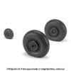 Armory 1/48 Ilyushin IL-2 Bark (late) wheels w/ weighted tires AR AW48035