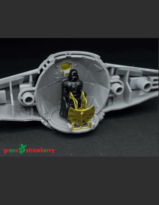 Green Strawberry 1/72 PE & resin set for Bandai Tie Fighter Advanced X1 02116-1_72