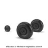Armory 1/72 Junkers Ju 188 wheels w/ weighted tires AR AW72203