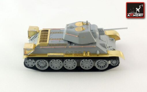Armory 1/72 T-34 exterior detailing set for Zvezda AR pe7223