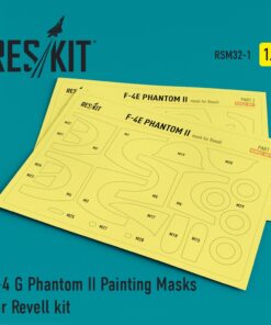 ResKit 1/32 F-4 G Phantom II Pre-cut painting masks for Revell kit RSM32-0001