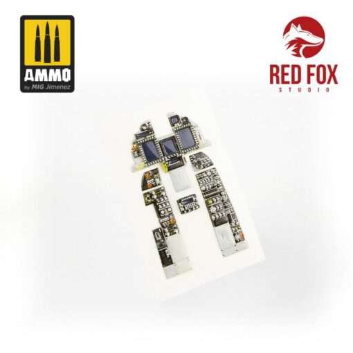 Red Fox 1/48 AMX A-1M (for Kinetic kit) RFSQS-48051