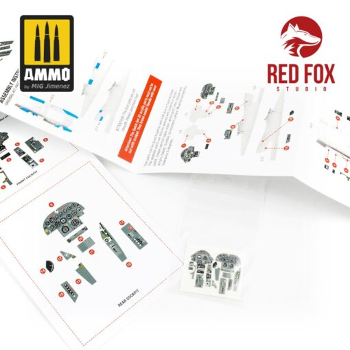 Red Fox 1/48 Folland Gnat T.1 (for Airfix kit) RFSQS-48049