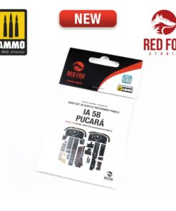 Red Fox 1/48 IA 58 Pucara (for Kinetic kit) RFSQS-48047