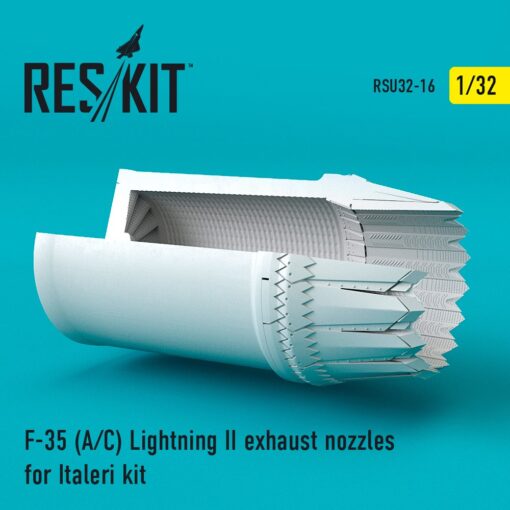 ResKit 1/32 F-35 (A/C) Lightning II exhaust nozzles for Italeri Kit RSU32-0016