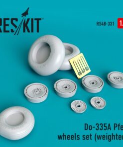 ResKit 1/48 Do-335A Pfeil wheels set (weighted) RS48-0331