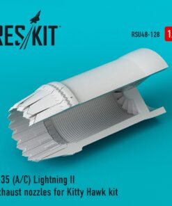 ResKit 1/48 F-35 (A/C) Lightning II exhaust nozzles for Kitty Hawk Kit RSU48-0128