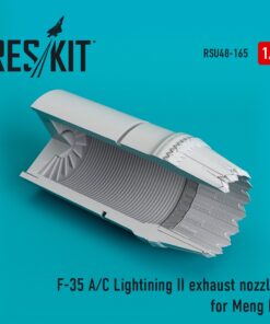 ResKit 1/48 F-35 (A/C) Lightning II exhaust nozzles for Meng Kit RSU48-0165