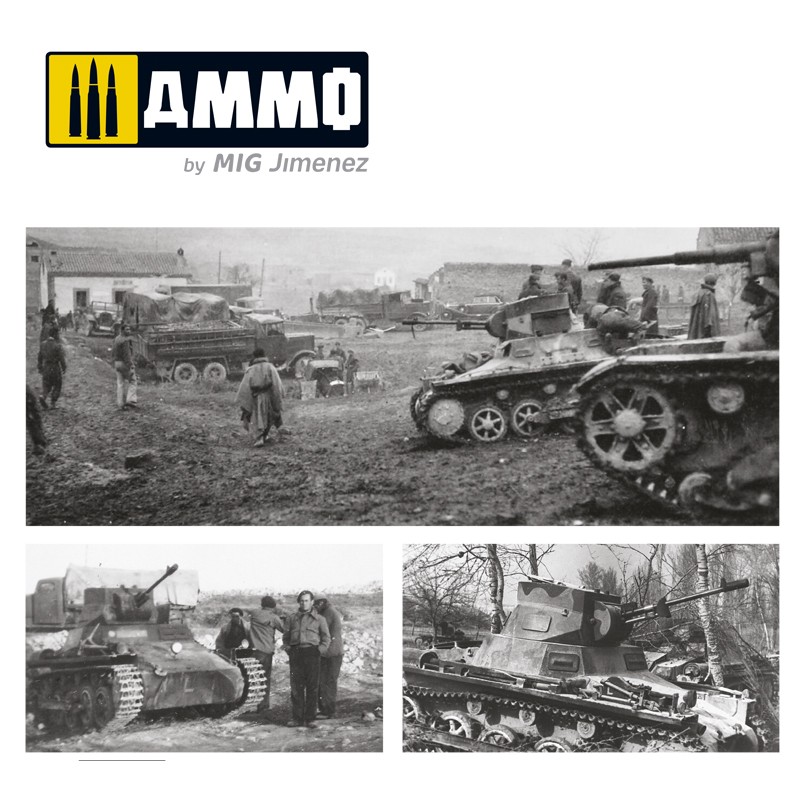 AMMO 1/35 Panzer I Breda, Spanish Civil War 1936 – 1939 AMIG8506