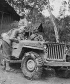 Minor 1/35 7.50x16 military pattern wheels for WWII Jeep (Tamiya) W35018