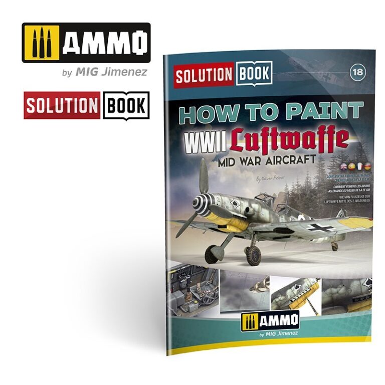 SOLUTION BOOK 18 How to Paint WWII Luftwaffe Mid War Aircraft
